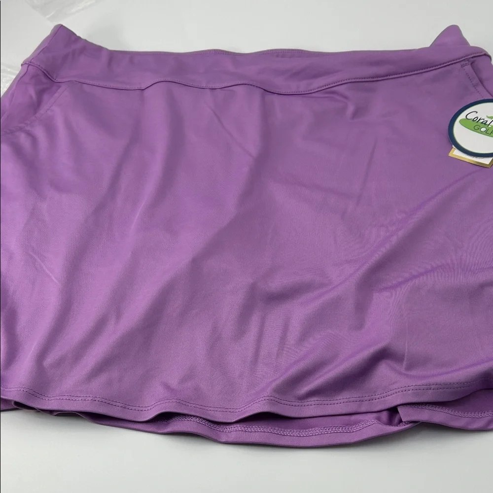 Coral Bay Lavender Mini Skirt